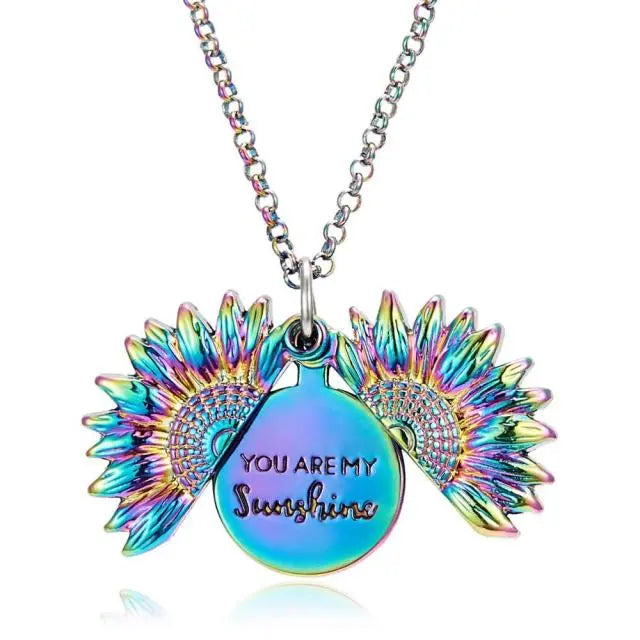 Sunflower Pendant Necklace - GLR SHOPPING