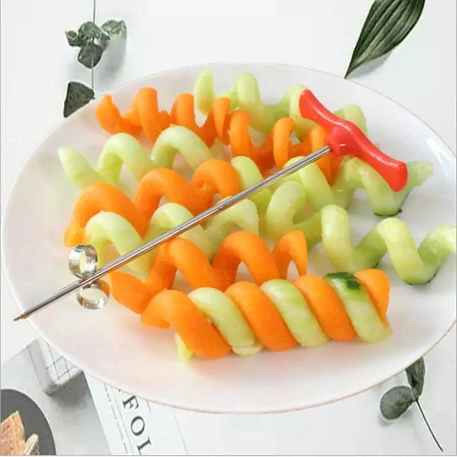 Potato Spiral Cutter Manual Roller Home Essentials-7