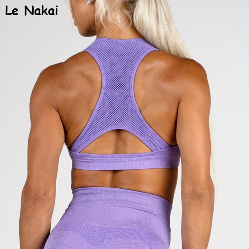 High Impact Seamless Sports Bra