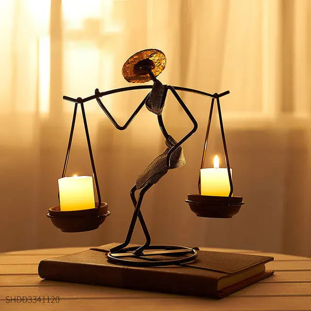 Lantern Shape Candlestick - GLR SHOPPING