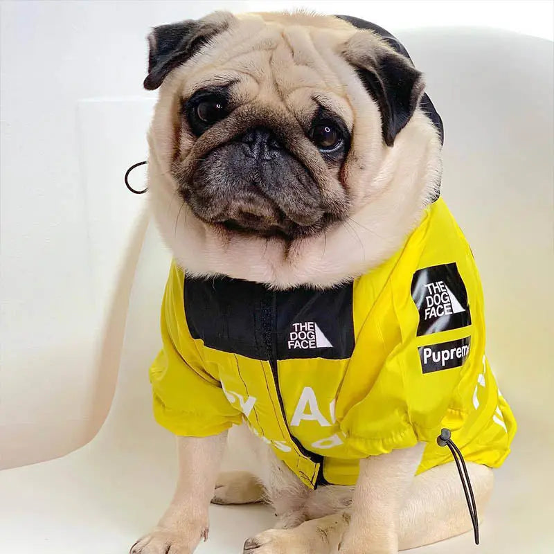Dog Winter Clothes Windproof Dog Jacket Fashion Pet Clothing for Medium Large Dogs Labrador Reflective Dogs Clothes Ropa Perro - GLR SHOPPING
