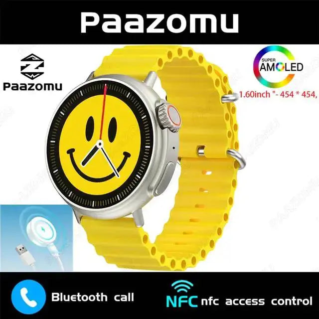 AMOLED 1.6 Inch Smart Watch - GLR SHOPPING