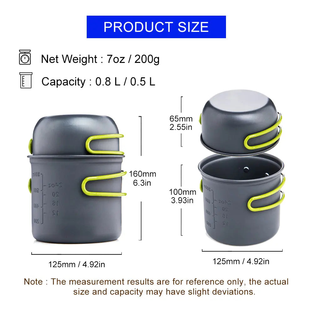 Outdoor Camping Tableware Kit - GLR SHOPPING