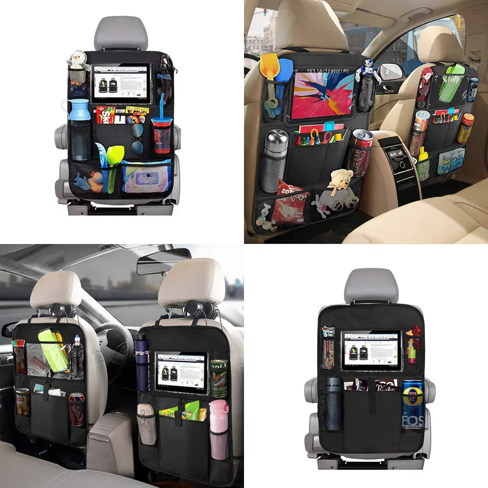 Car Backseat Organizer with Touch Screen Tablet Holder - GLR SHOPPING