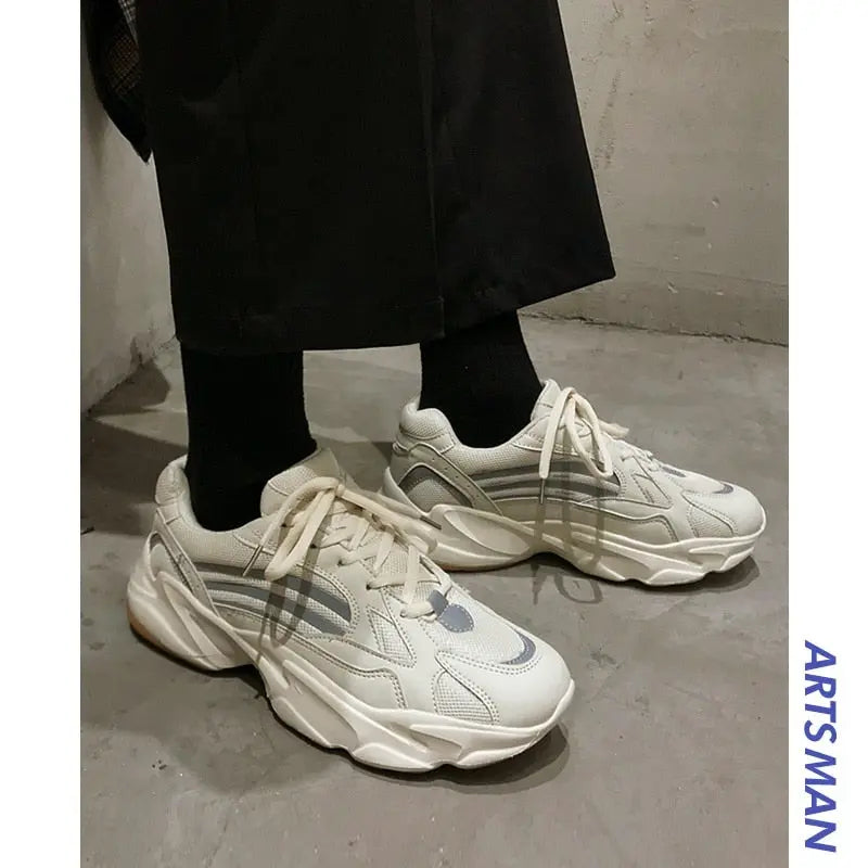 Unisex Vintage dad Men Joker shoes kanye fashion west mesh light breathable men casual shoes men sneakers zapatos hombre#700 - GLR SHOPPING