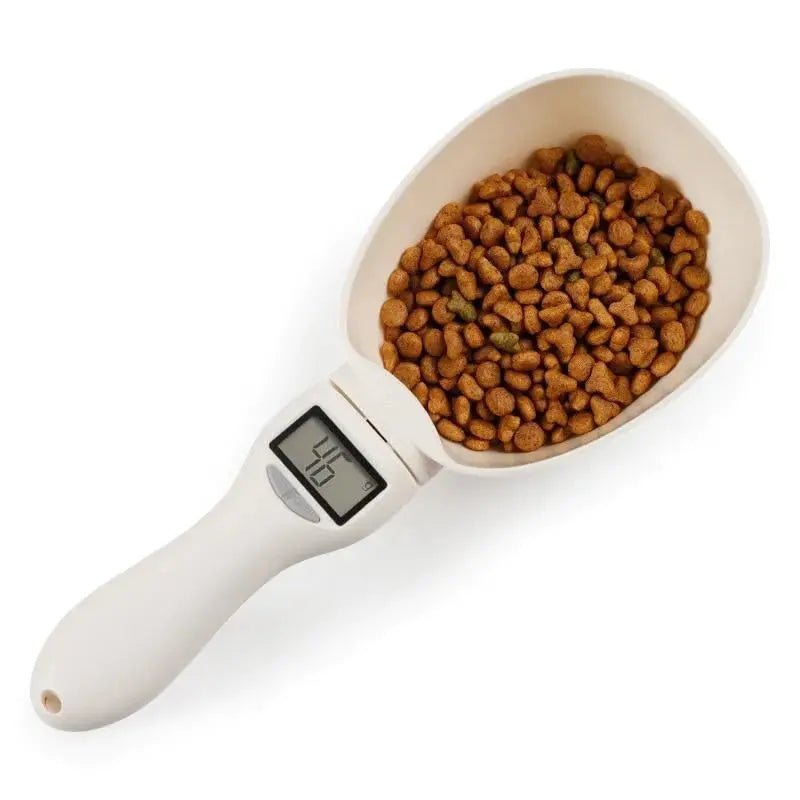 Electronic Pet Food Scale Cup Measuring Scoop Pet Essentials-11
