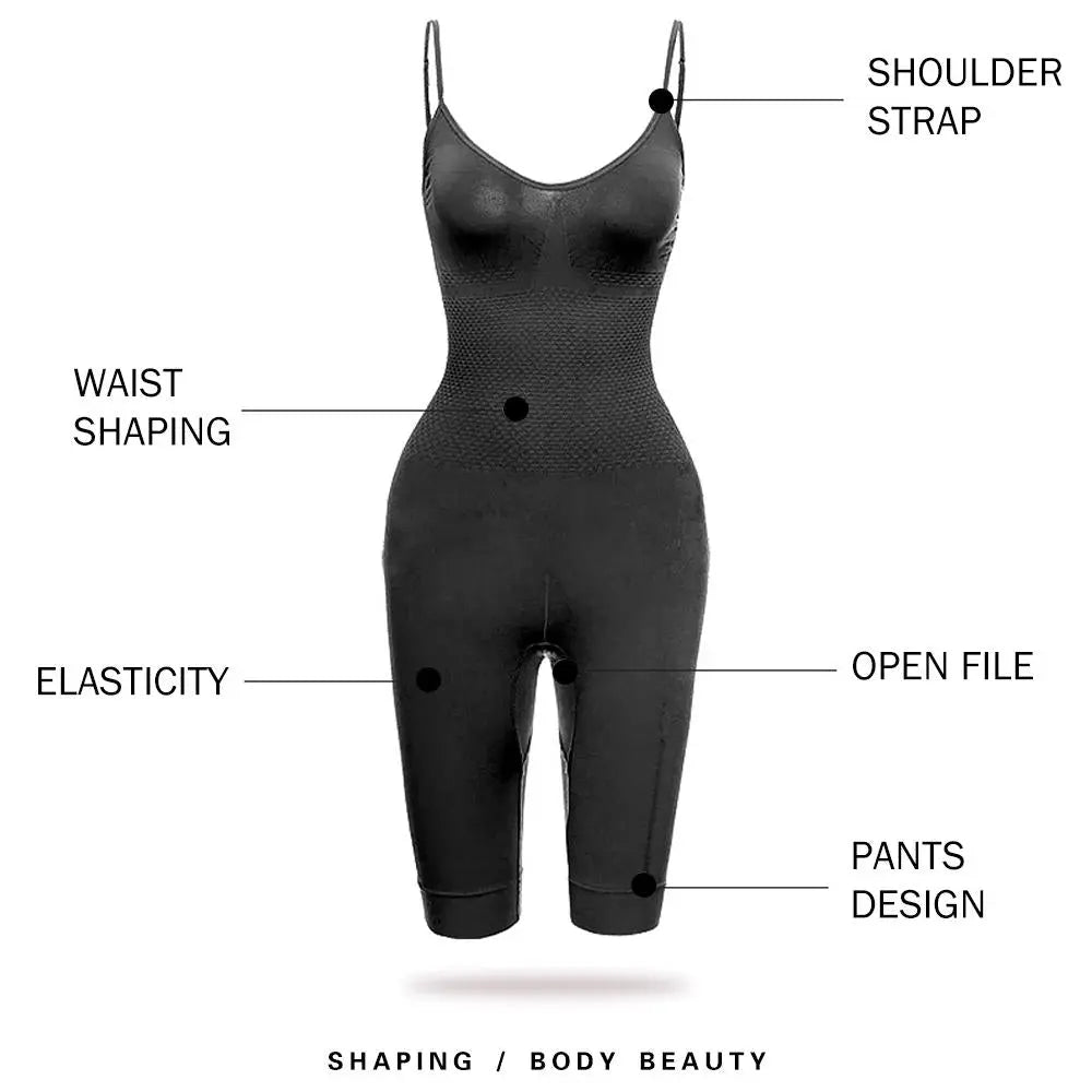 Women Shape Wear Tummy Control Shorts High-Waist Shaper Bodysuit SP - GLR SHOPPING