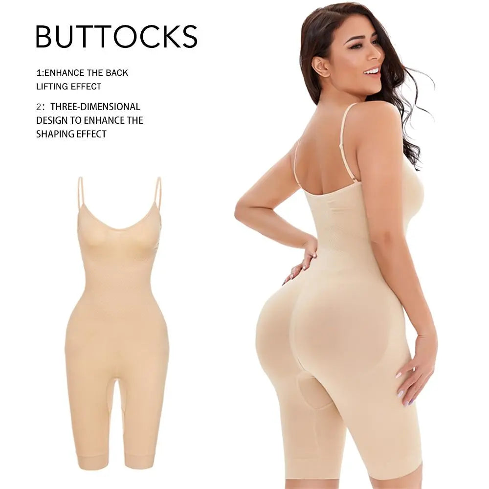 Women Shape Wear Tummy Control Shorts High-Waist Shaper Bodysuit SP - GLR SHOPPING