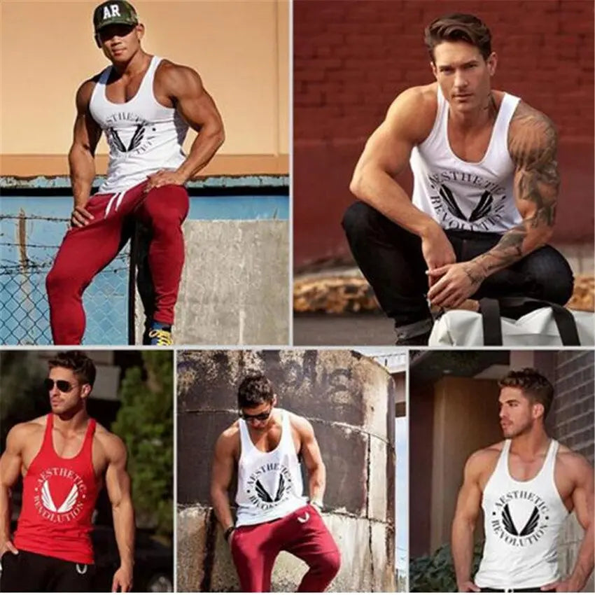 Tank Top Men Bodybuilding Clothing - GLR SHOPPING