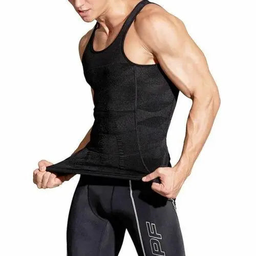 Men's Slimming Vest Body Shaper Corrective Posture Belly Compression - GLR SHOPPING