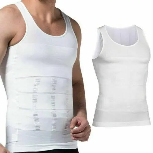 Men's Slimming Vest Body Shaper Corrective Posture Belly Compression - GLR SHOPPING