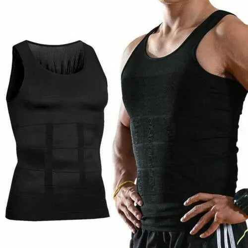 Men's Slimming Vest Body Shaper Corrective Posture Belly Compression - GLR SHOPPING