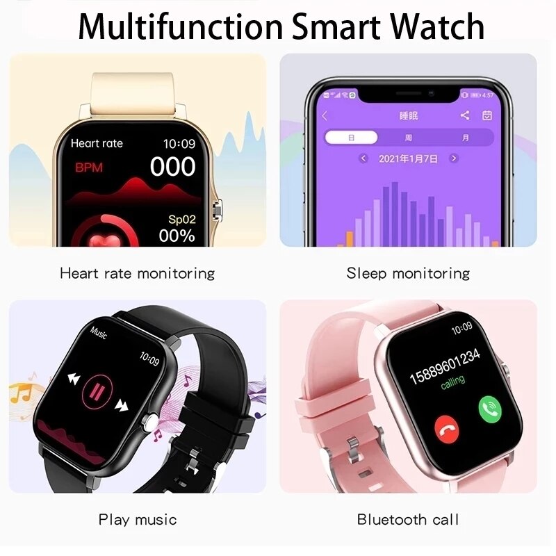 Sports Waterproof Smart Watch