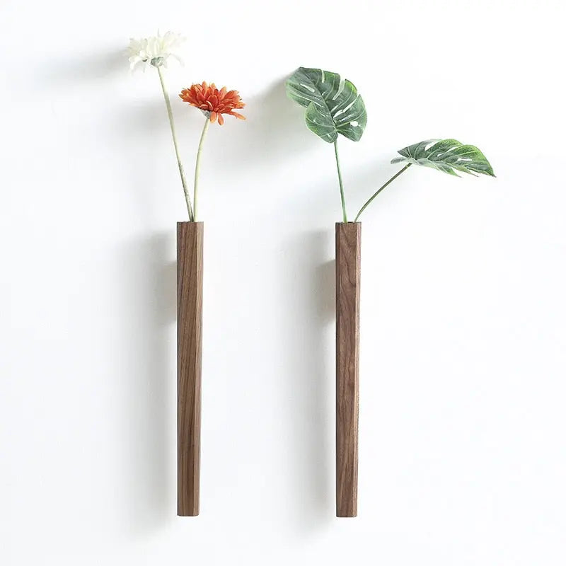 Wooden Hanging Vase - GLR SHOPPING