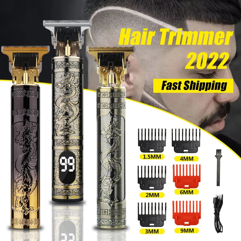 Electric Hair Cutting Machine Vintage T9 Clipper - GLR SHOPPING