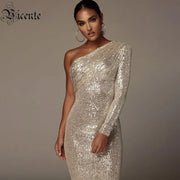 One Shoulder Dress - GLR SHOPPING