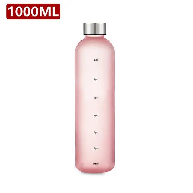 Water Bottle With Time Marker - GLR SHOPPING