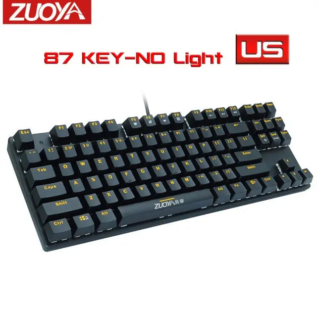 RGB Mix Backlit Wired Gaming Mechanical Keyboard - GLR SHOPPING