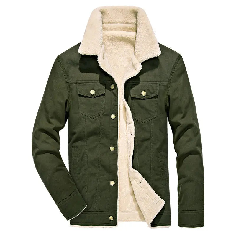 Washed Thick Velvet Jacket - GLR SHOPPING