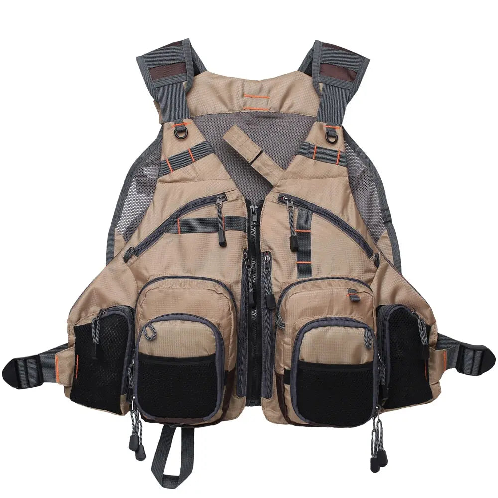 Fishing Vest Pack for Trout Fishing Gear and Equipment Multifunction Breathable Backpack - GLR SHOPPING