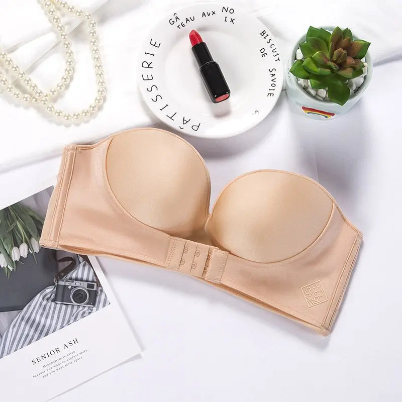 Women Strapless Push Up Bra - GLR SHOPPING