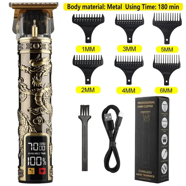 Electric Hair Cutting Machine Vintage T9 Clipper - GLR SHOPPING