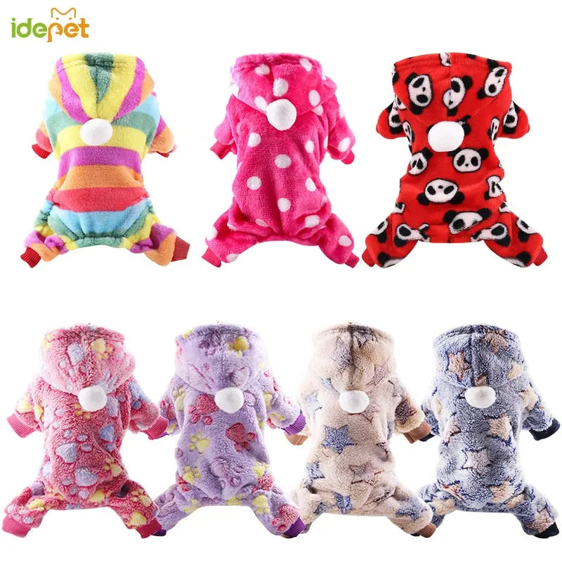 Dog Clothes Pajamas Fleece - GLR SHOPPING