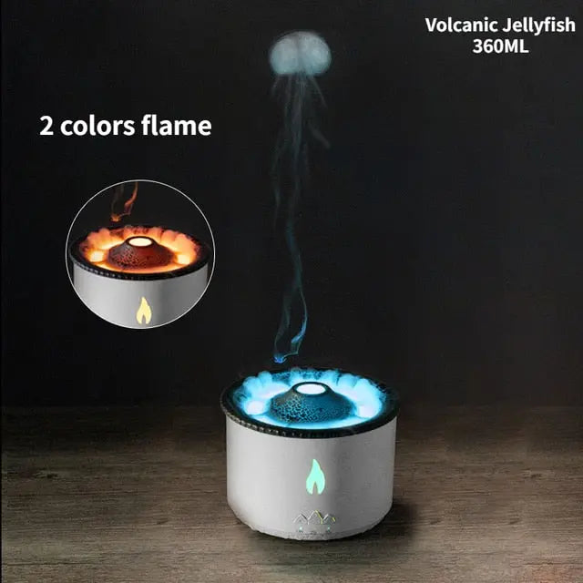 Flame Aroma Diffuser Essential Oil 360ml - GLR SHOPPING