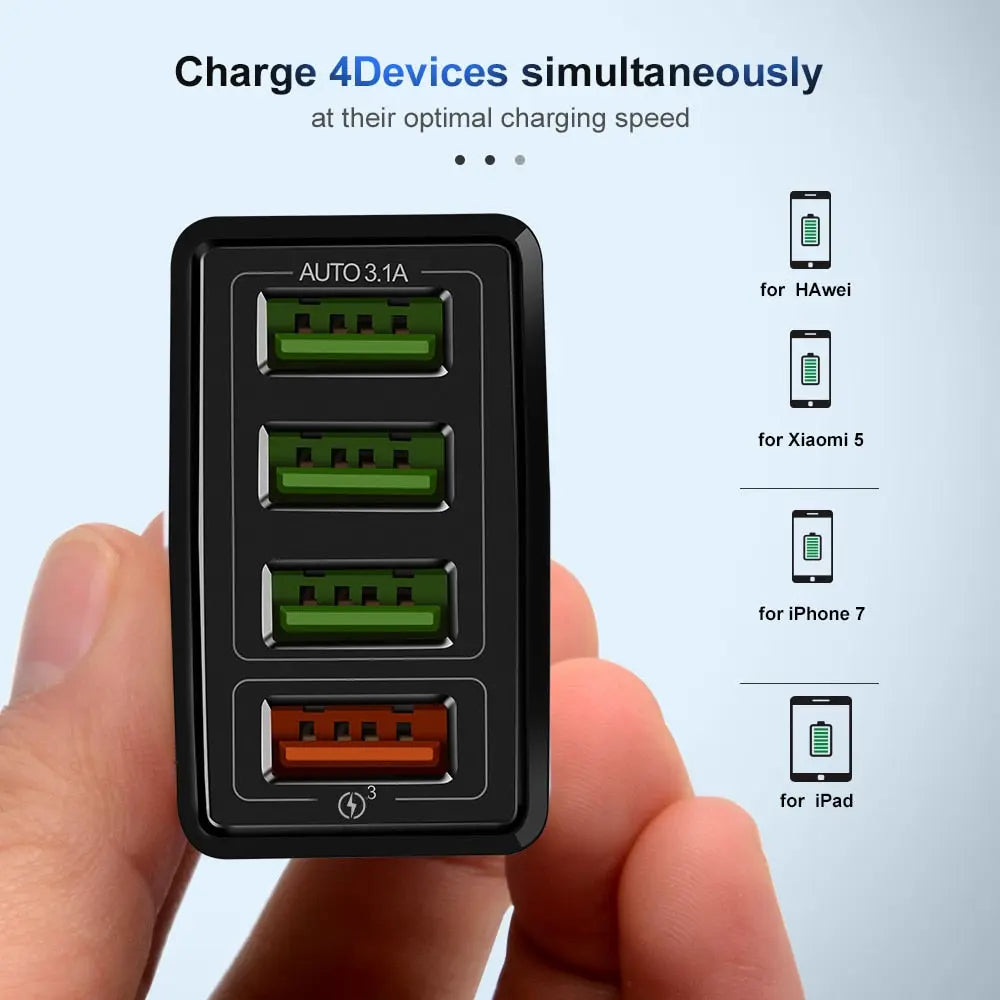 OLA USB Charger Quick Charge 3.0 Fast Charger - GLR SHOPPING
