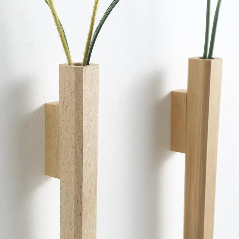 Wooden Hanging Vase - GLR SHOPPING