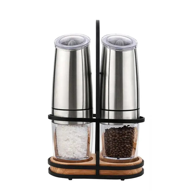 Electric Pepper Mill Stainless Steel Set - GLR SHOPPING
