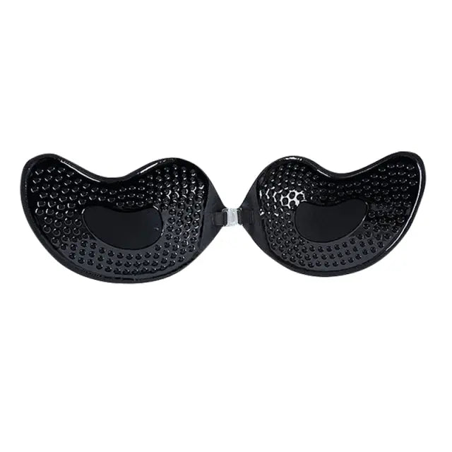 Sexy Sujetador Women&#39;s bra Invisible Push Up Bra Self-Adhesive Silicone Seamless Front Closure Sticky Backless Strapless Bra - GLR SHOPPING