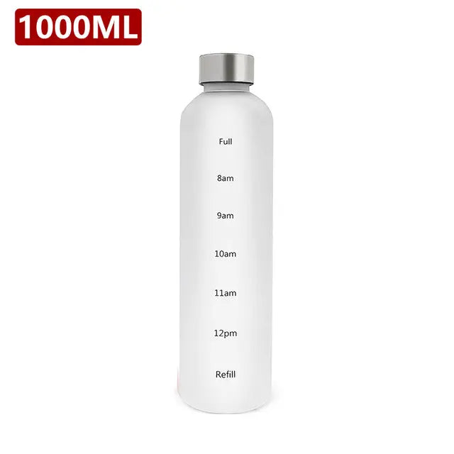 Water Bottle With Time Marker - GLR SHOPPING