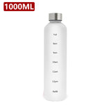 Water Bottle With Time Marker