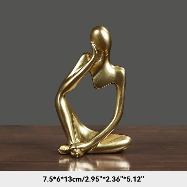 The Thinker Abstract Figurine - GLR SHOPPING