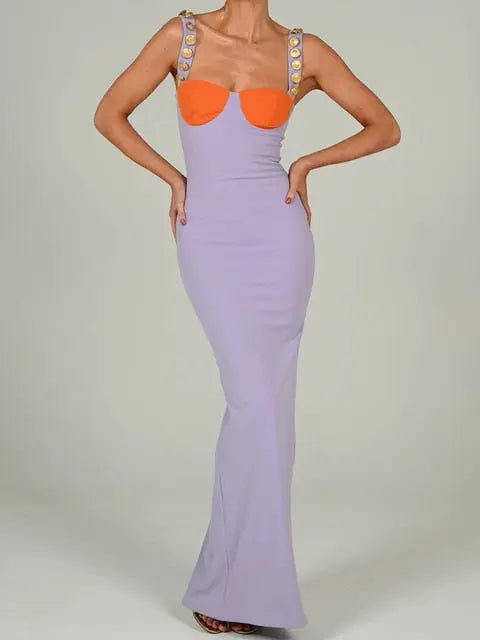Elegant Strapless Sexy Maxi Dress - GLR SHOPPING