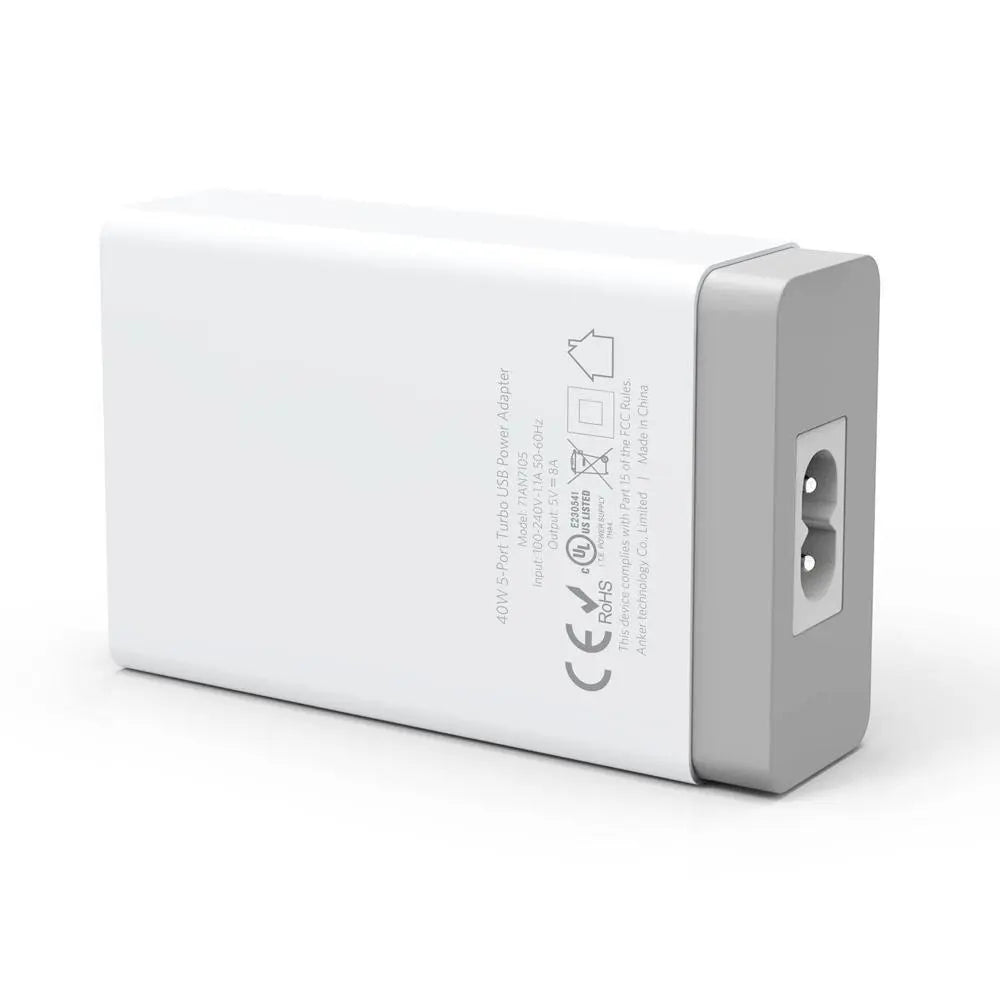 Fast Charger ower 50W 6-Port 1.6m USB Desktop Charging Station SP - GLR SHOPPING
