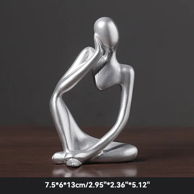 The Thinker Abstract Figurine - GLR SHOPPING
