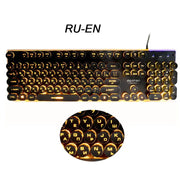 Steampunk Styled Typewriter Mechanical Keyboard - GLR SHOPPING