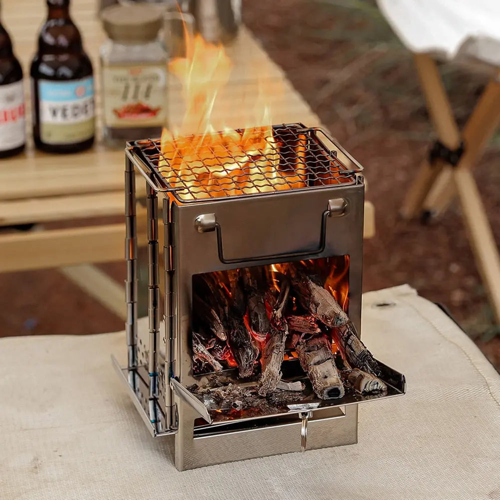 Mini Outdoor Portable Firewood Stove - GLR SHOPPING