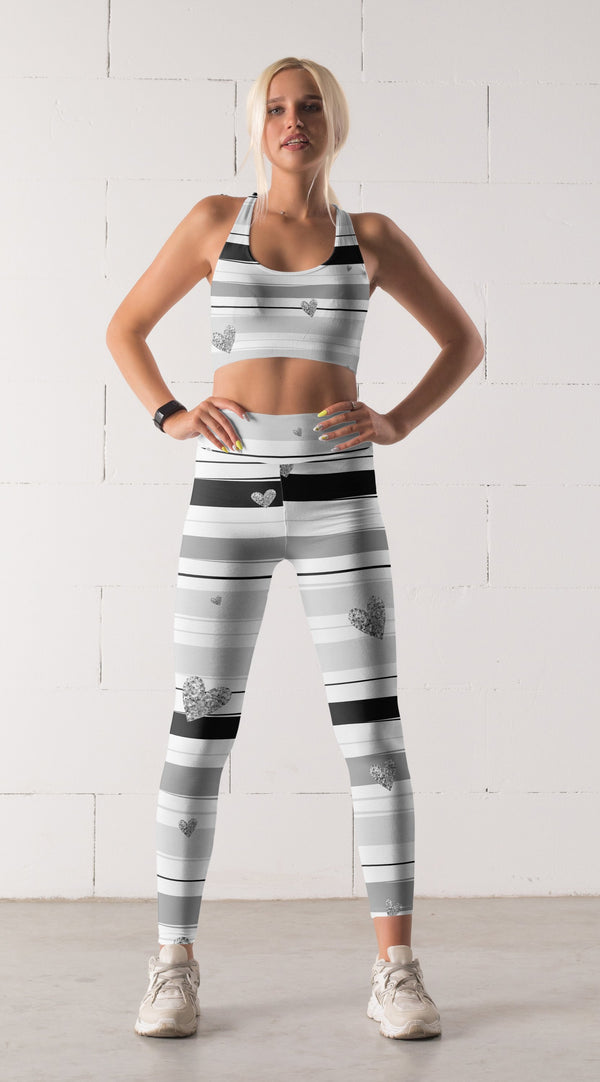 Julia Silver Fitness Set