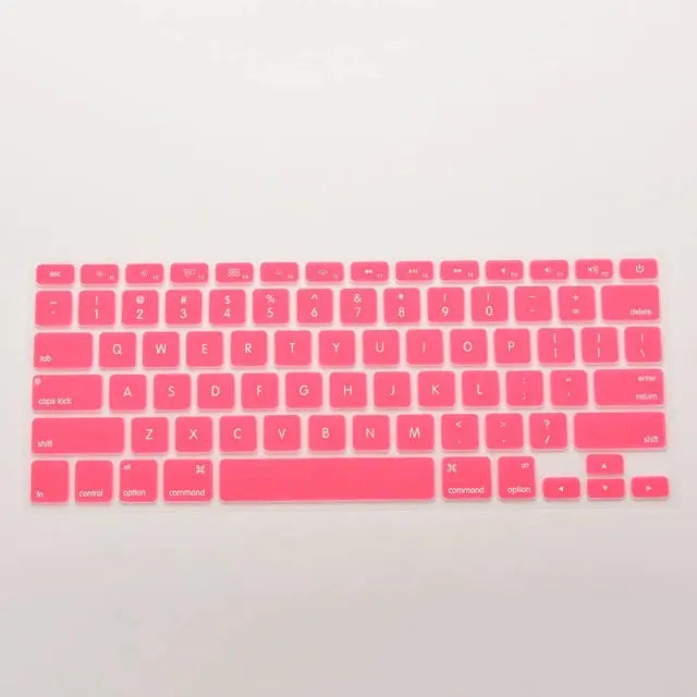 Candy Colors Silicone Keyboard Cover Sticker - GLR SHOPPING