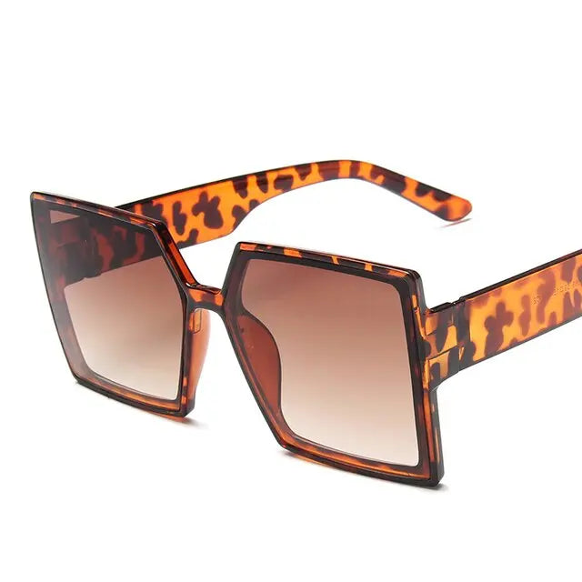 Women's Square Sunglasses Oversized - GLR SHOPPING