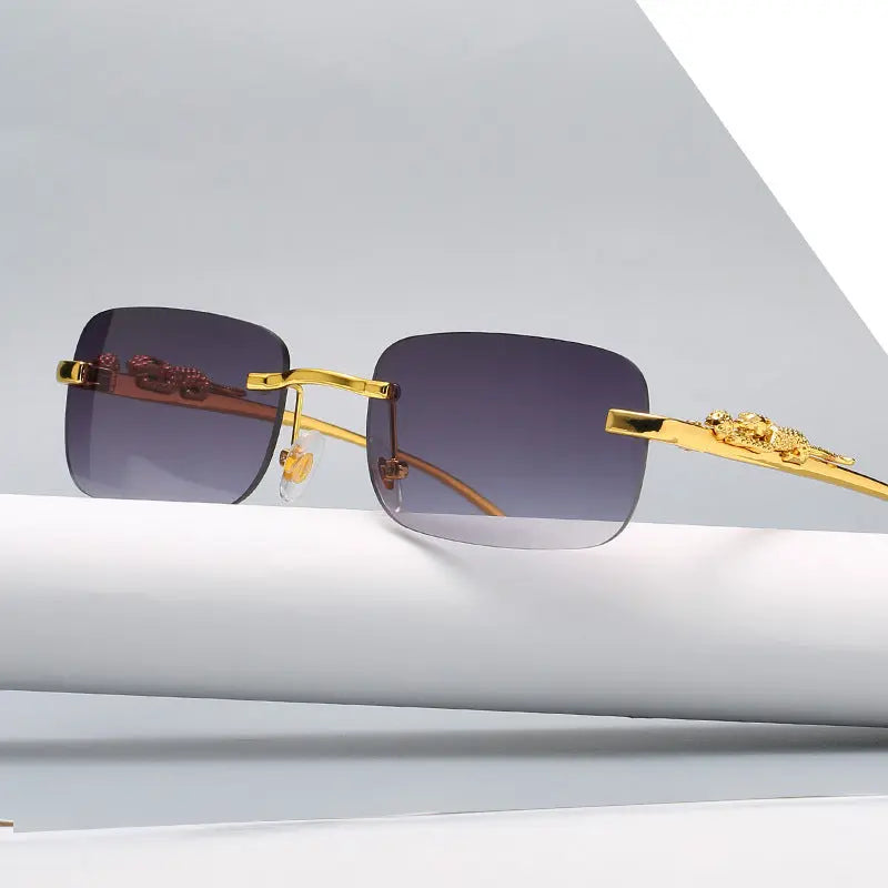 Rimless Square Sunglasses - GLR SHOPPING
