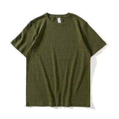 High Quality 100% Cotton Unisex Summer Tee Shirt - GLR SHOPPING
