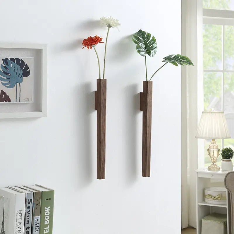 Wooden Hanging Vase - GLR SHOPPING