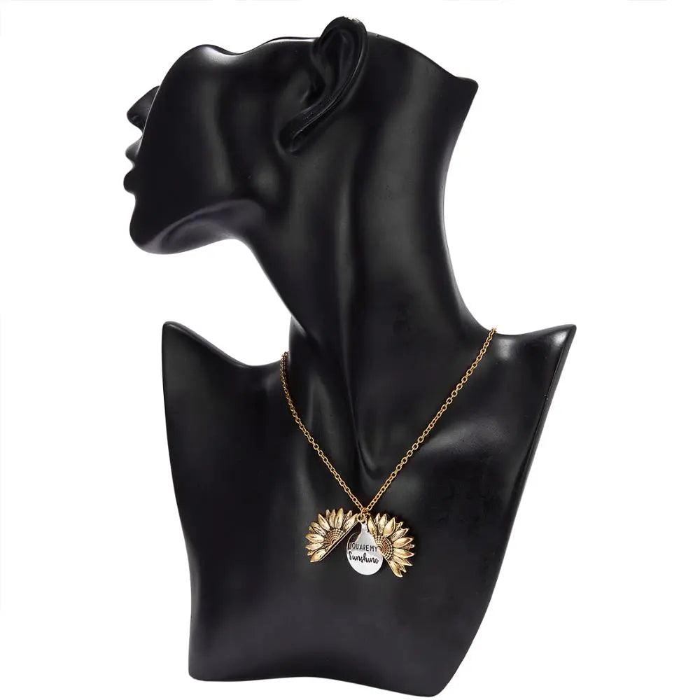 Sunflower Pendant Necklace - GLR SHOPPING