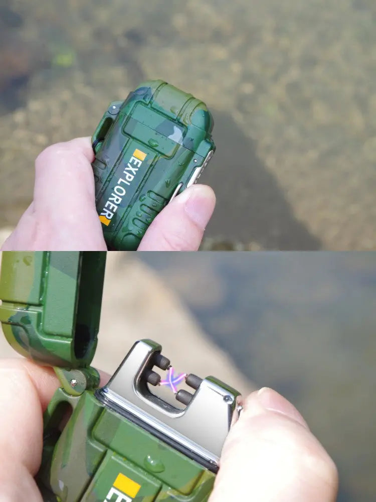 Waterproof USB Plasma Lighter - GLR SHOPPING