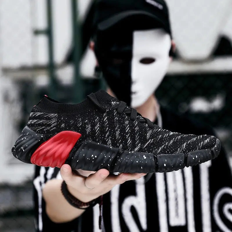 SENTA New Arrival Breathable Running Shoes for Men Cushioning Brand Mens Black Sneakers Adult Jogging Sport Shoes Zapatillas - GLR SHOPPING
