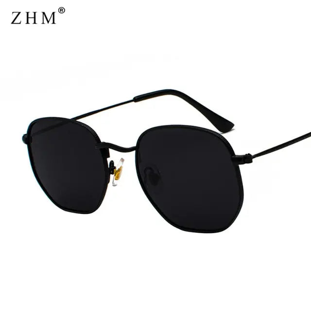 Men's Square Metal Frame Sunglasses - GLR SHOPPING